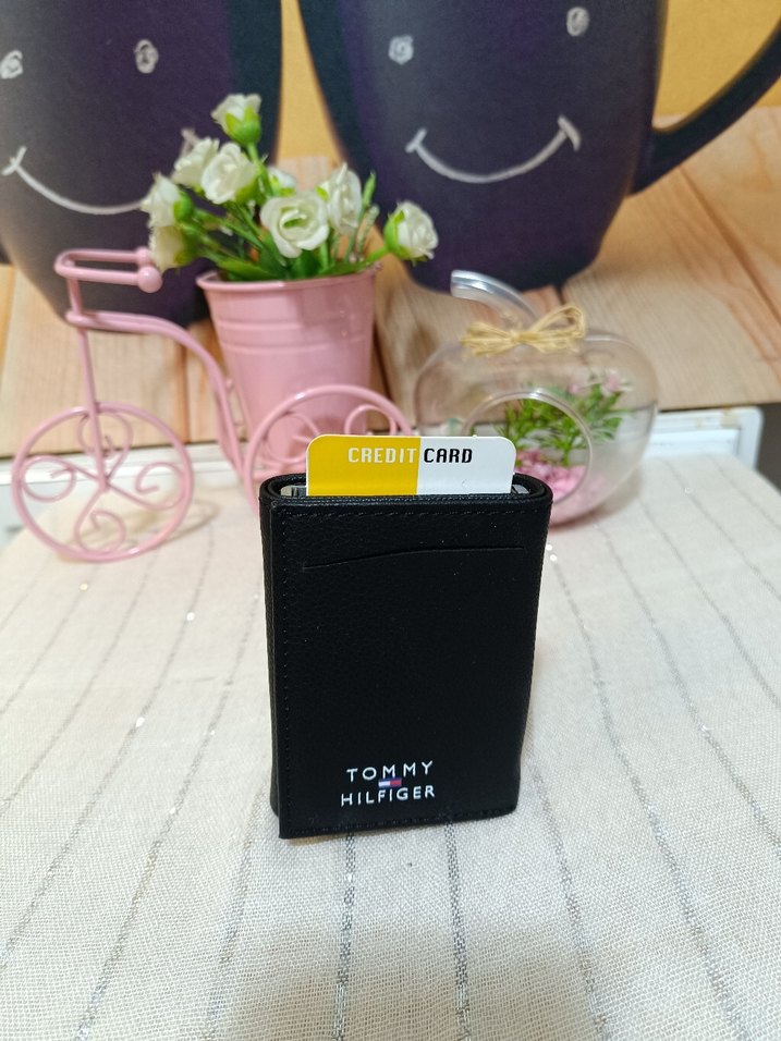 Tommy Hilfiger Siyah Erkek kartlık Cüzdan - Görsel 2