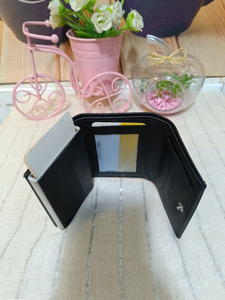 Lacoste Siyah Minimalist Erkek kartlık Cüzdanı - Görsel 3