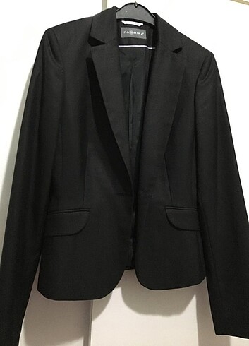 34 Beden siyah Renk Blazer slim fit ceket