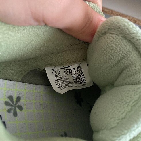 38 Beden yeşil Renk Nike Ayakkabı