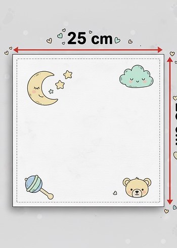 Penye Bebek Mendil Seti - Görsel 3