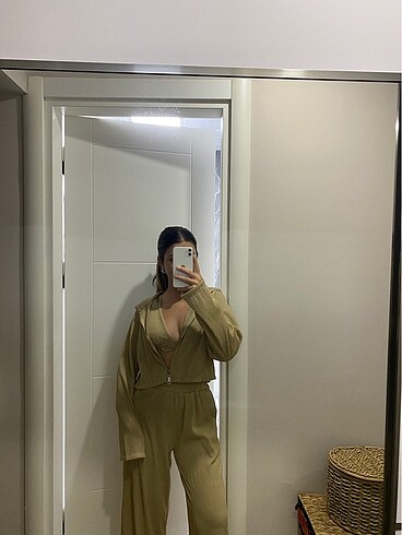Camel Renk 3?lü Takım