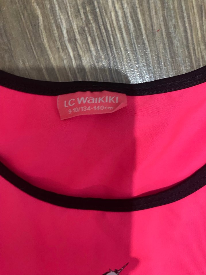 Pembe Desenli Mini Atlet ve Etek Takım - Görsel 2