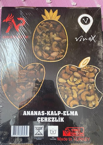 Kalp  Desenli Parlak Altın Kalp Tabak Seti - Görsel 2