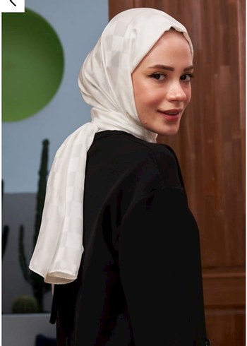 Diğer Dama Desenli İpekli Jakkar Şal