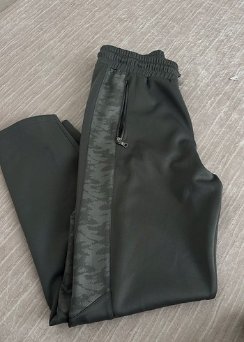 Fermuarlı Siyah haki  Rahat Outdoor Eşofman - Görsel 3