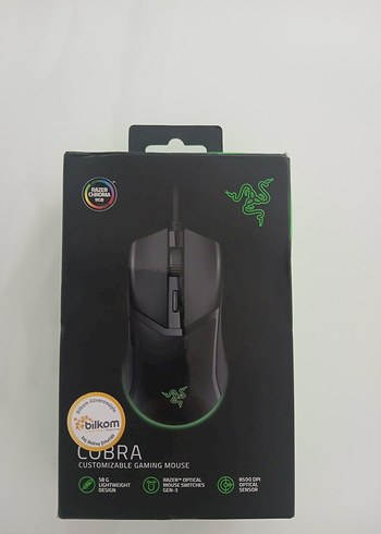 Razer Cobra Mouse sıfır gibi.
