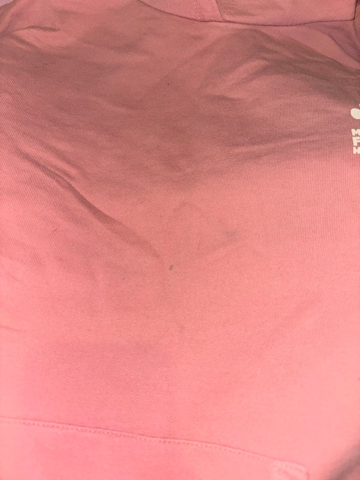 Pembe Kapüşonlu çoçuk Sweatshirt - Görsel 3