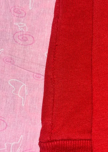 Kırmızı kadın sweatshirt - Görsel 3