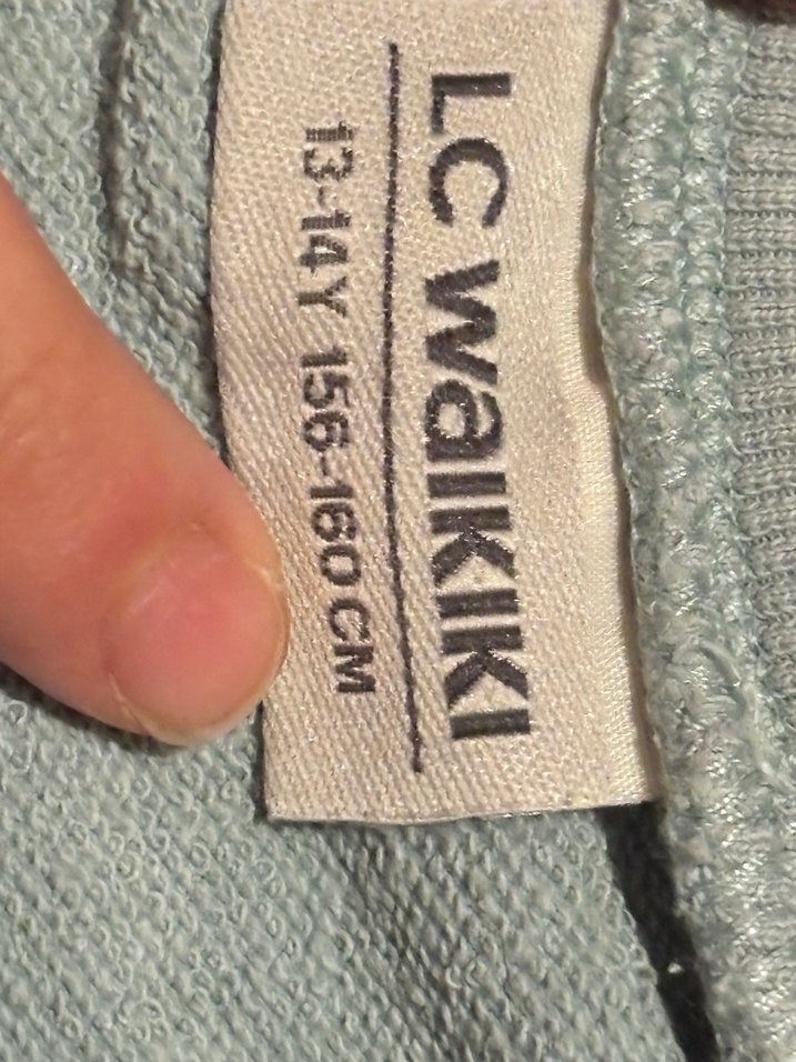 Gri çocukBasic Sweatshirt - Görsel 2