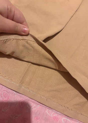 Kız Çocuk Bej Payetli Uzun Kollu Sweatshirt - Görsel 2