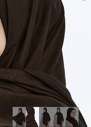 Acı kahve şal - Görsel 2