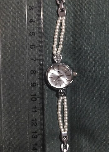 İnci boncuklu saat - Görsel 3