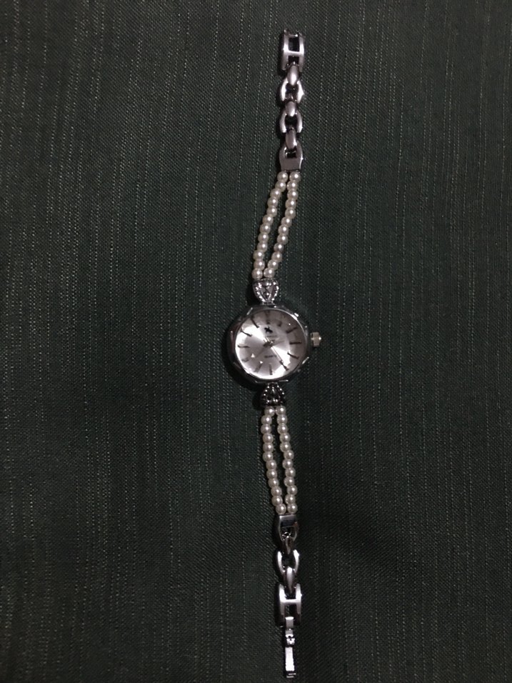 İnci boncuklu saat - Görsel 2