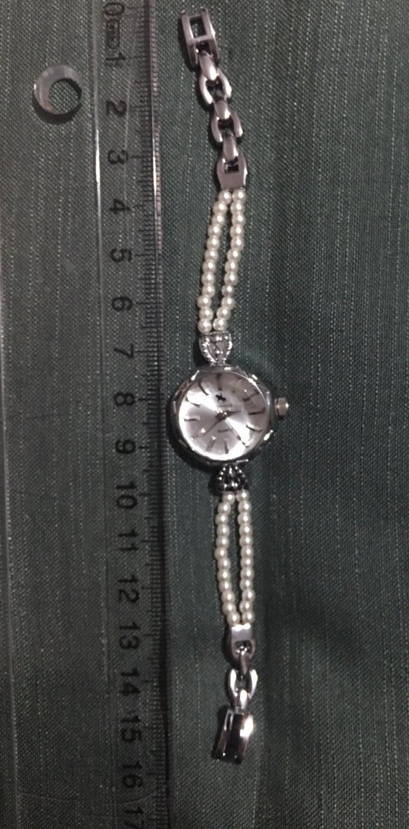 İnci boncuklu saat - Görsel 3