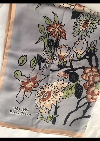 Armine Fresh Scarfs Cicekli İpeksi Sal