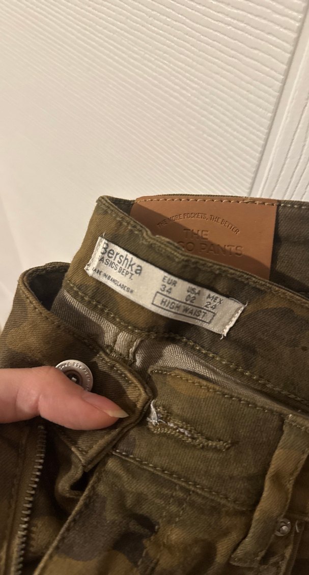 Kamuflaj Kadın Pantolon - Görsel 3