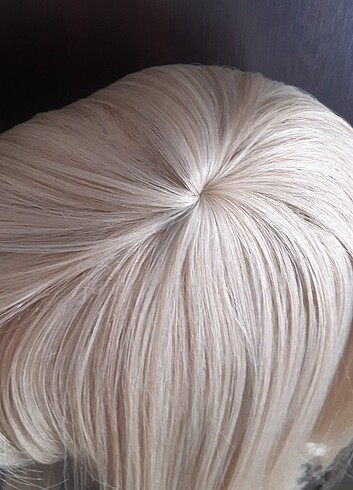 Beden Peruk kısa blond Sarışın