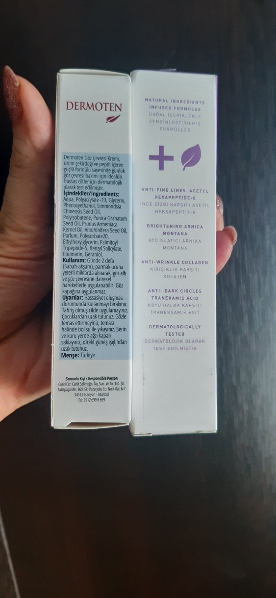 Göz Kremi Mia Dermoten - Görsel 3