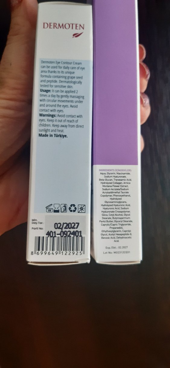Göz Kremi Mia Dermoten - Görsel 2