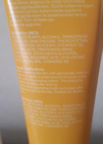 Jowe Onarıcı Kremi ve Vitamin C Kremi - Görsel 5