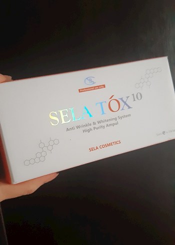 SELA TOX10 Kırışıklık Karşıtı Beyazlatıcı Serum - Görsel 8