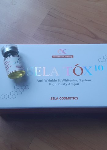 SELA TOX10 Kırışıklık Karşıtı Beyazlatıcı Serum - Görsel 4