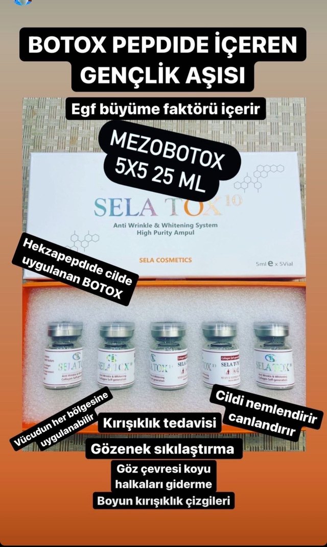 SELA TOX10 Kırışıklık Karşıtı Beyazlatıcı Serum - Görsel 2