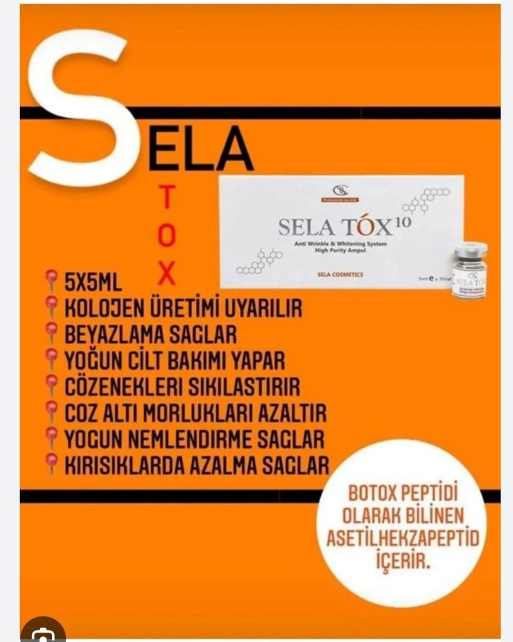 SELA TOX10 Kırışıklık Karşıtı Beyazlatıcı Serum - Görsel 3