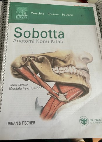 Sobotta Anatomi Kitabı 2 Cilt ve biyokimya - Görsel 3