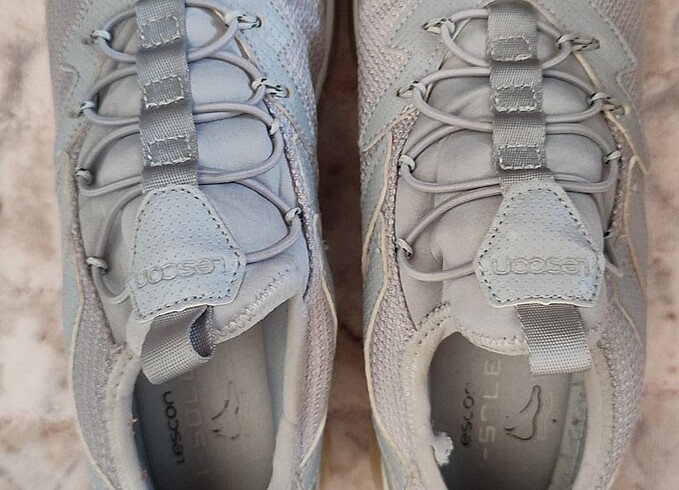 40 Beden Lescon Gri Spor Ayakkabı Erkek