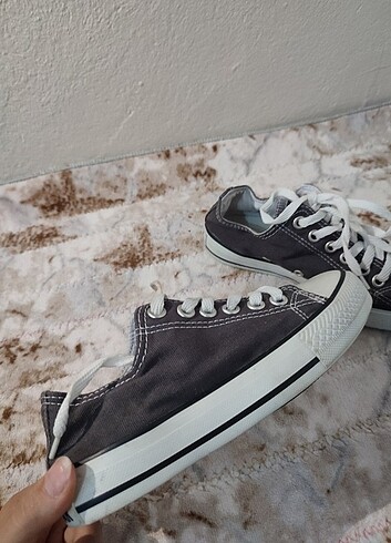 36 Beden gri Renk Converse Chuck All Star Gri Ayakkabı 