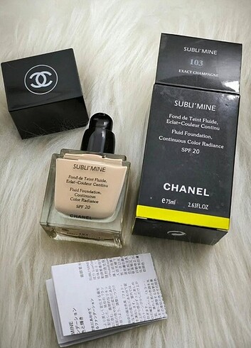 Beden Chanel fondöten