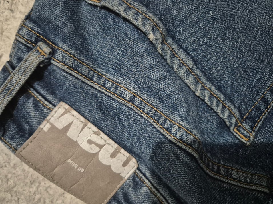 Mavi mom jean - Görsel 4