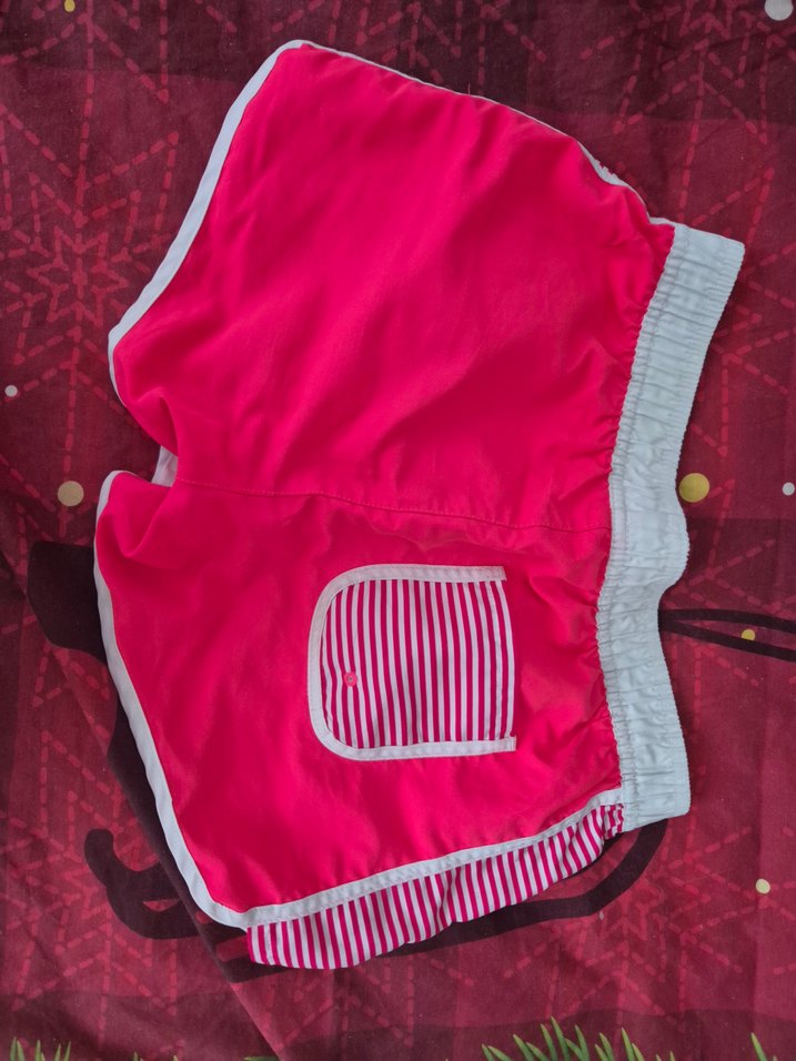 neon pembe deniz şort - Görsel 2