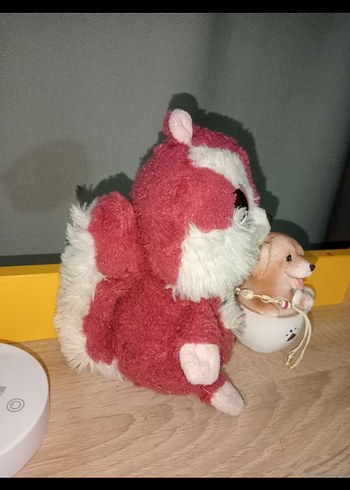 Beden Pembe Sincap Peluş Oyuncak