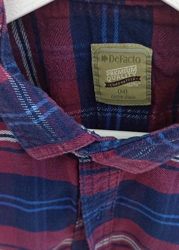 Düğmeli Unisex Uzun Kollu Salaş Gömlek - Görsel 2