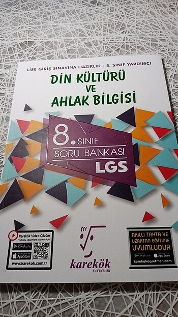 8. Sınıf Karekök Yayınları Din Kültürü Soru Bankası 