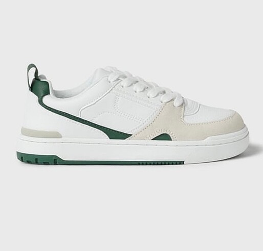 Zara Zara Retro Leather Sneaker