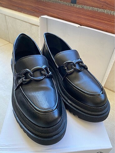 38 Beden Angelina Jones Loafer Ayakkabı