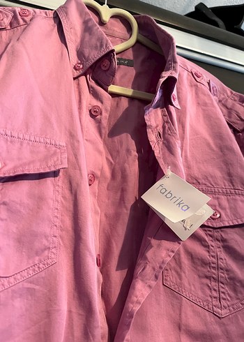 Erkek Keten Gömlek Uzun Kollu - Görsel 4