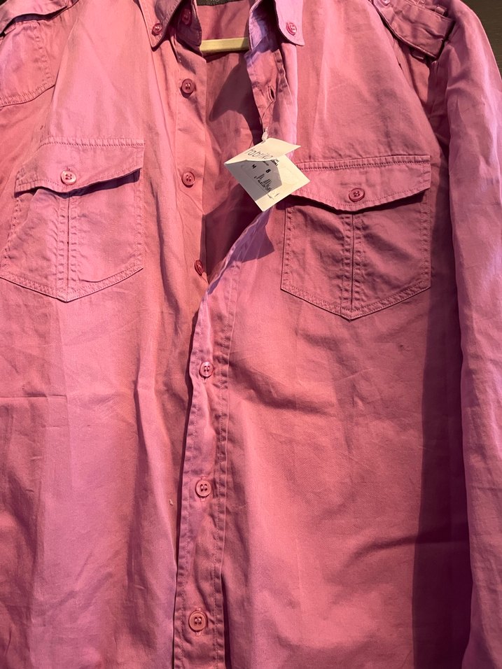 Erkek Keten Gömlek Uzun Kollu - Görsel 5