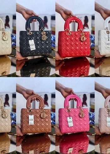 Zara Modern Klasik Desenli Deri Kadın Çantası