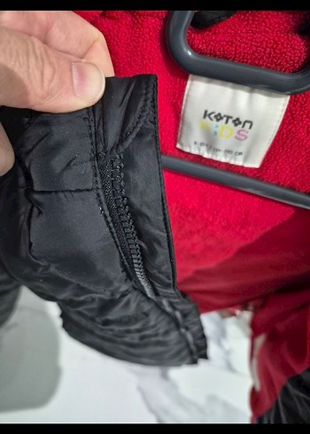 Koton Çocuk Siyah Fermuarlı Mont - Görsel 5