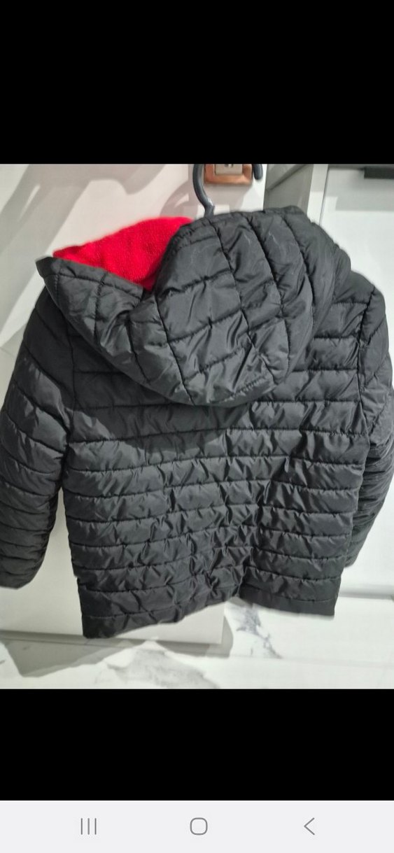 Koton Çocuk Siyah Fermuarlı Mont - Görsel 2