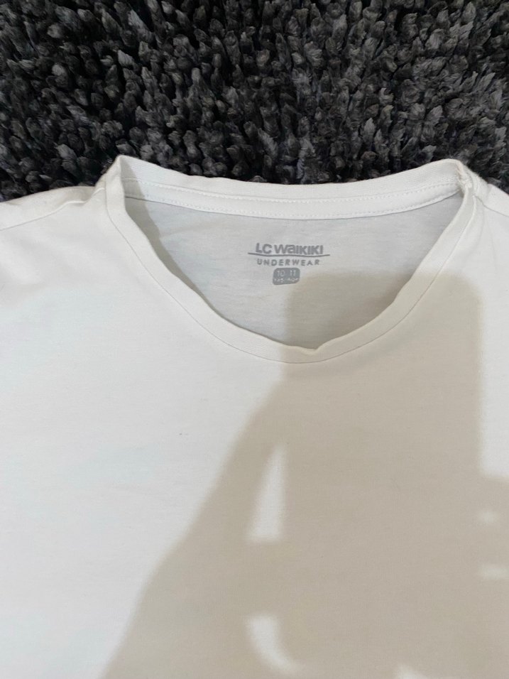 Beyaz Çocuk Tişört - Görsel 2