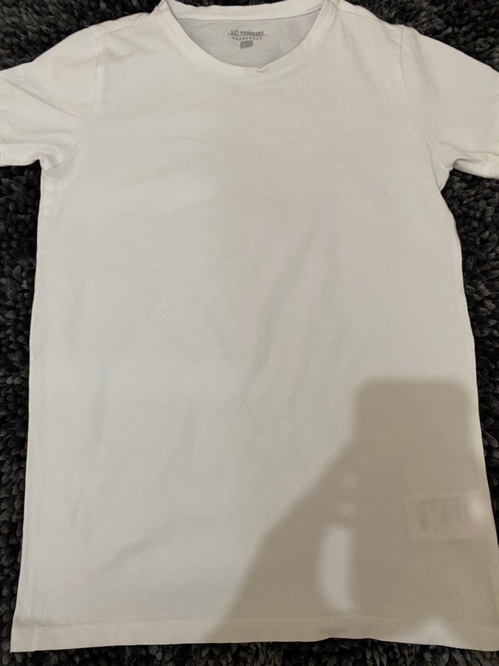 Beyaz Çocuk Tişört - Görsel 4