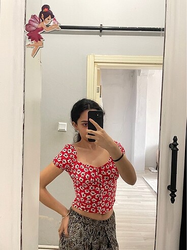 Çiçekli bluz - Görsel 4