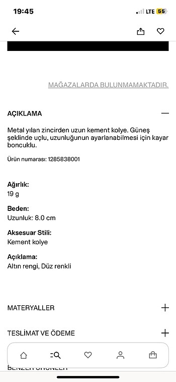 H&M kolye - Görsel 5