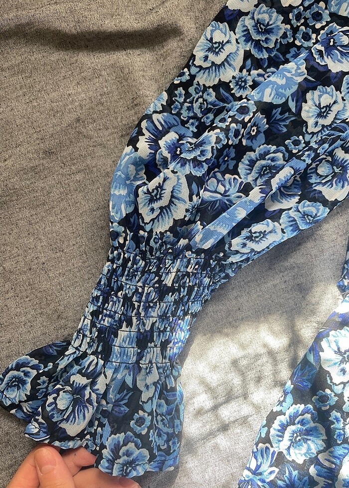 çiçekli elbise - Görsel 3